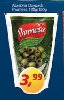 Supermercados Guanabara Azeitona Doypack Pramesa 120g/150g oferta
