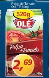 Supermercados Guanabara Polpa de Tomate Ole Tp 520g oferta