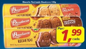 Supermercados Guanabara Biscoito Recheado Bauducco 140g oferta