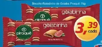 Supermercados Guanabara Biscoito Recheado de Goiaba Piraque 75g oferta