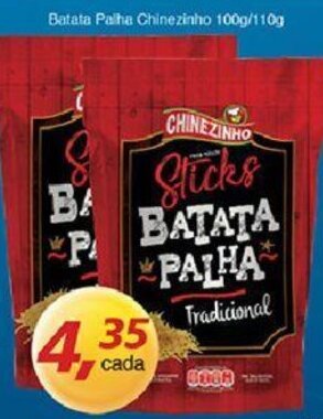 Supermercados Guanabara Batata Palha Chinezinho 100g/110g oferta