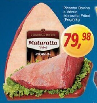 Supermercados Guanabara Picanha Bovina a Vacuo Friboi 1kg oferta