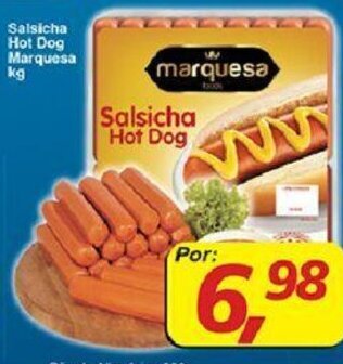 Supermercados Guanabara Salsicha Hot Dog Marquesa 1kg oferta