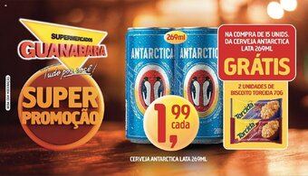 Supermercados Guanabara Cerveja Antarctica Lata 269ml oferta