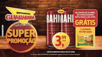 Supermercados Guanabara Cerveja Brahma Duplo Malte 473ml oferta