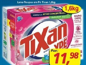 Supermercados Guanabara Lava roupas em po Tixan 1.6kg oferta