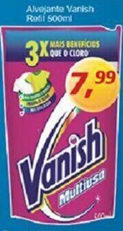 Supermercados Guanabara Alvejante Vanish refil 500ml oferta