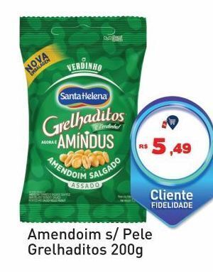 Tonin Superatacado Amendoim s/ pele grelhaditos 200g oferta