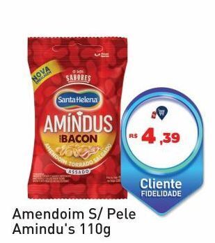 Amendoim s/ pele amindu's 110g