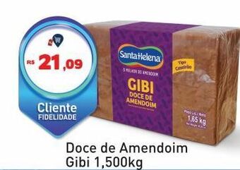 Tonin Superatacado Doce de amendoim gibi 1,500kg oferta