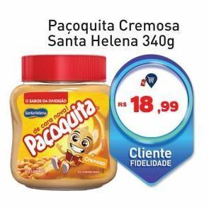 Tonin Superatacado Paçoquita cremosa santa helena 340g oferta