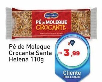 Tonin Superatacado Pé de moleque crocante santa helena 110g oferta