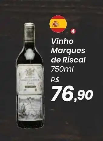 Peruzzo Vinhos marques de riscal 750ml oferta