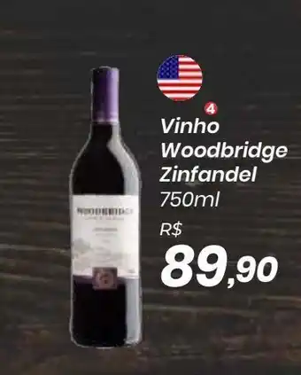 Peruzzo Vinhos woodbridge 750ml oferta