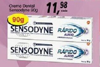 Supermercados Guanabara Creme Dental Sensodyne 90g oferta