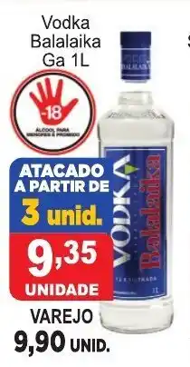Fort Atacadista Vodka Balalaika Ga 1L oferta
