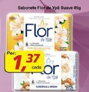 Supermercados Guanabara Sabonete Flor de Ype Suave 85g oferta