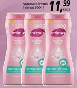 Supermercados Guanabara Sabonete Intimo Intimus 200ml oferta