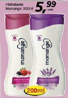 Hidratante Monange 200ml