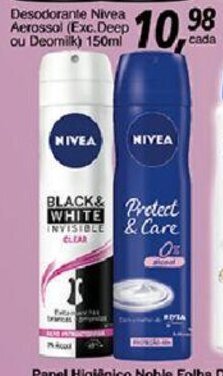 Supermercados Guanabara Desodorante Nivea Aerossol 150ml oferta