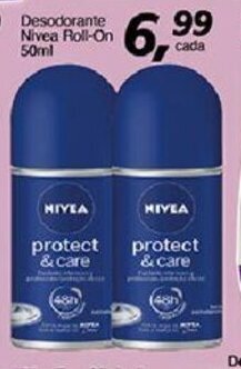 Supermercados Guanabara Desodorante Nivea Roll on 50ml oferta