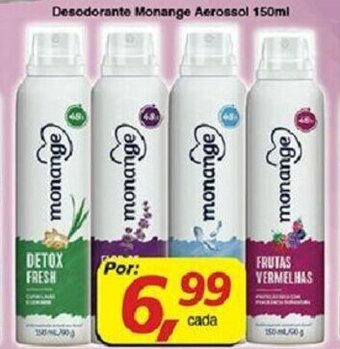 Supermercados Guanabara Desodorante Monange Aerossol 150ml oferta