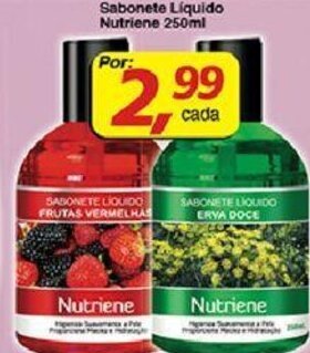 Sabonete Liquido Nutriene 250ml