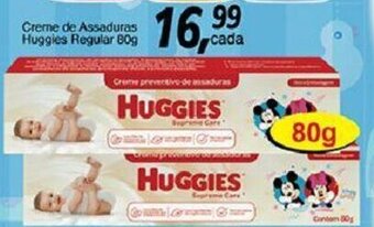 Supermercados Guanabara Creme de Assaduras Huggies Regular 80g oferta