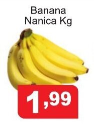 Fort Atacadista Banana Nanica 1kg oferta