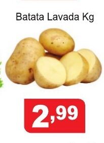 Fort Atacadista Batata Lavada 1kg oferta