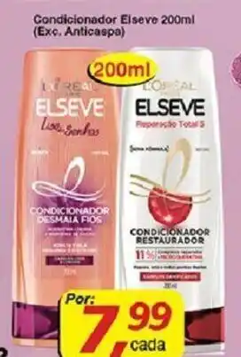 Supermercados Guanabara Condicionador Elseve 200ml oferta
