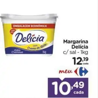 Carrefour Margarina Delicia 1kg oferta