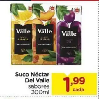 Carrefour Suco Nectar Del Valle 200ml oferta