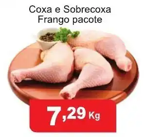 Fort Atacadista Coxa e Sobrecoxa Frango pacote 1kg oferta