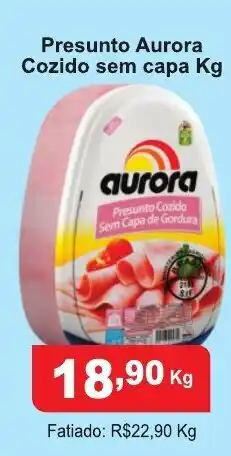 Fort Atacadista Presunto Aurora Cozido sem capa 1kg oferta