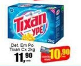 Higa's Supermercado Det. em po Tixan Cx 2kg oferta