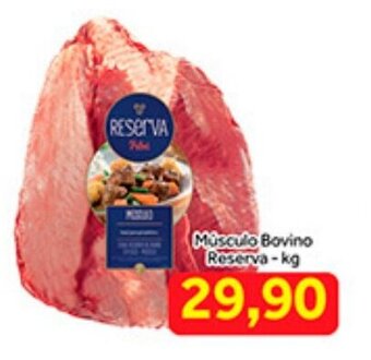 Shibata Supermercados Musculo bovino Reserva 1kg oferta