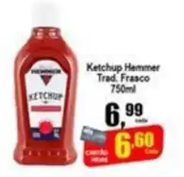 Higa's Supermercado Ketchup Hemmer Trad. Frasco 750ml oferta