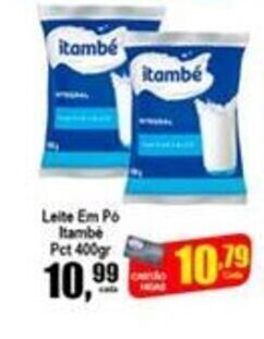 Higa's Supermercado Leite em po Itambe Pct 400g oferta