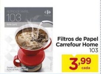 Carrefour Filtros de Papel Carrefour Home 103 oferta