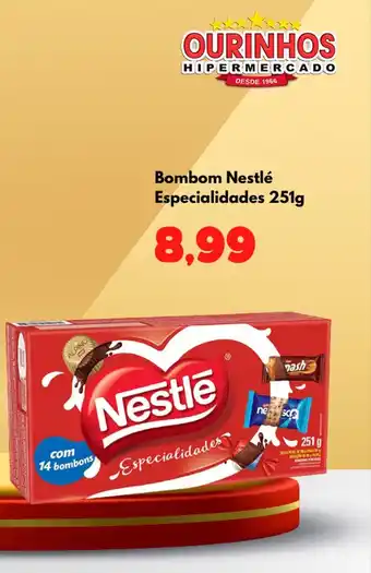 Bombom Nestle Especialidads 251g