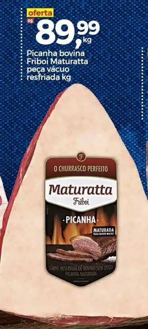 Frangolândia Picanha Bovina Friboi Maturatta peca vaduo resfriada 1kg oferta