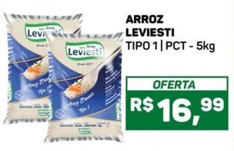 Arroz Leviesti tipo 1 pct 5kg