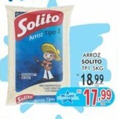 Supermercado Estrela Azul Arroz Solito Tp1 5kg oferta