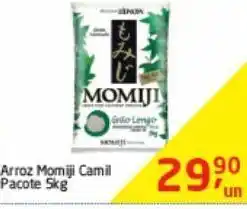 Tenda Atacado Arroz momiji camil pacote 5 kg oferta