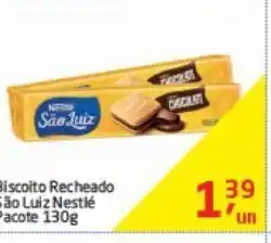 Tenda Atacado Biscoito recheado são luiz nestlé pacote 130g oferta