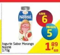 Tenda Atacado Iogurte sabor morango nestle 170 g oferta