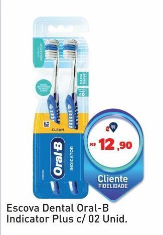 Tonin Superatacado Escova dental oral-b indicator plus c/ 02 unid. oferta