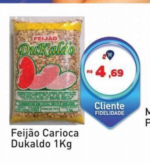 Tonin Superatacado Feijão carioca dukaldo 1kg oferta