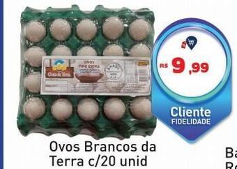 Tonin Superatacado Ovos brancos c/20un oferta